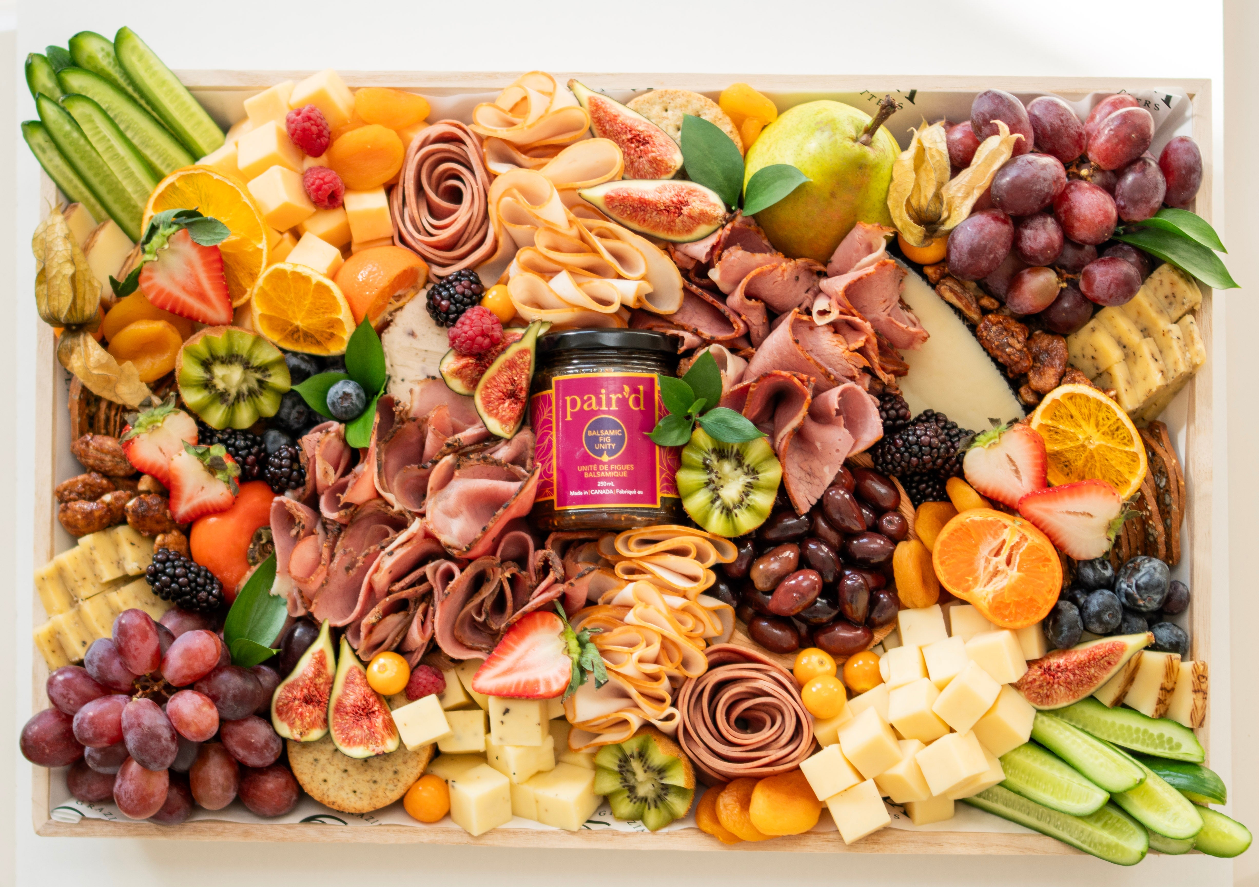 luxe graze by platter & graze | fig butter, grazing... All Products – Grazing Platters in the 6ix