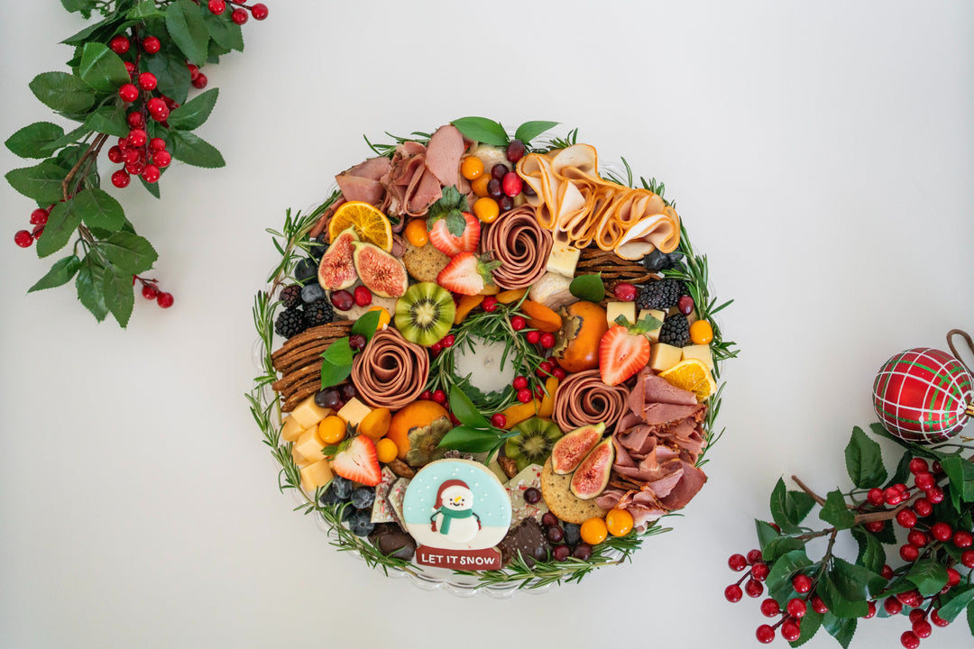 Holiday Charcuterie Wreath