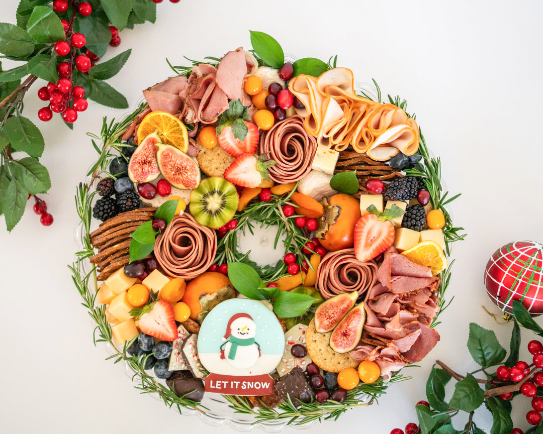 Holiday Charcuterie Wreath