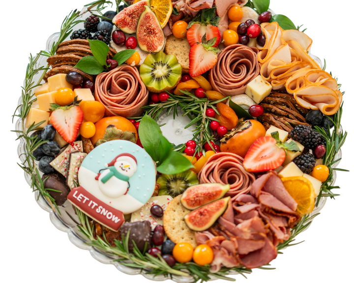 Holiday Charcuterie Wreath