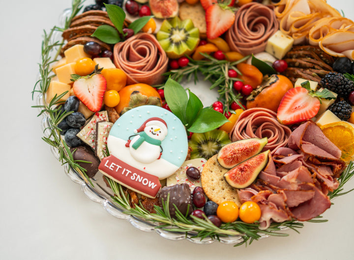 Holiday Charcuterie Wreath