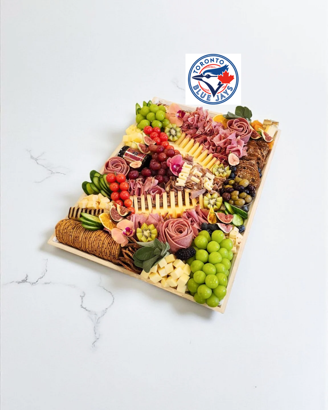 luxe graze by platter & graze | fig butter, grazing... The World Series Luxe Graze – Grazing Platters in the 6ix